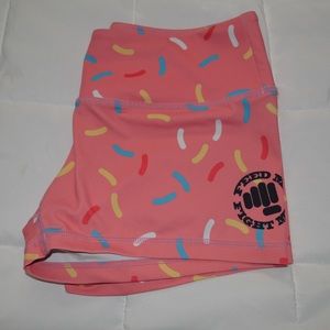 Feed Me Fight Me Donut Sprinkle Shorts